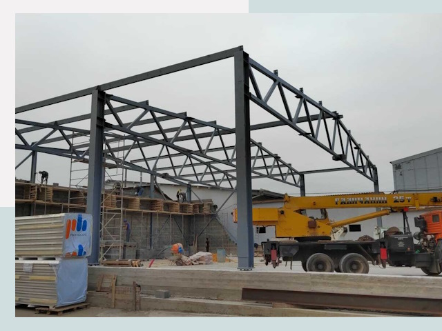 Строительство цехов в Барнауле