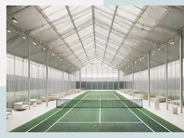 Строительство теннисных кортов в Барнауле