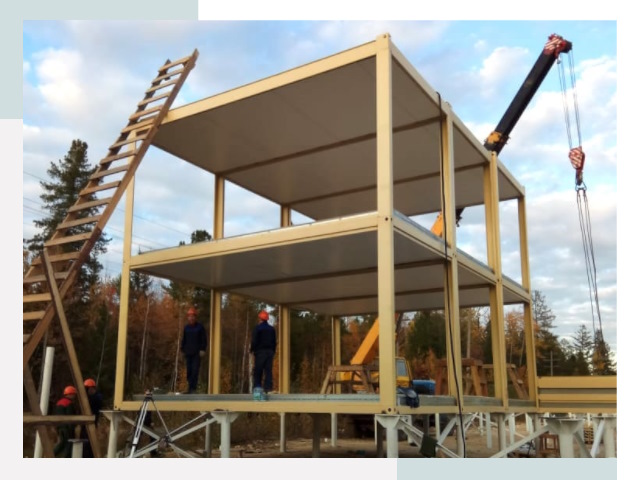 Строительство модульных здания Барнаул