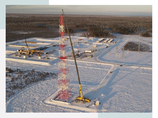 Мачты связи в Барнауле