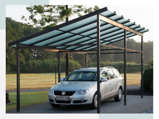 Навесы для автомобилей в Барнауле