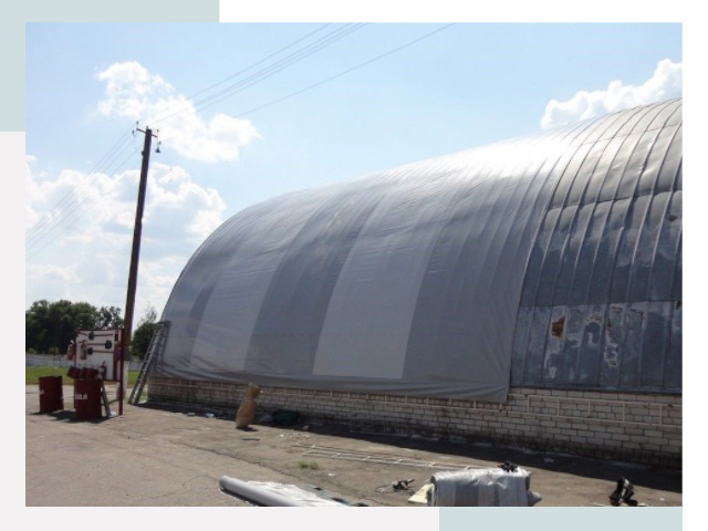 Ремонт ангаров в Барнауле