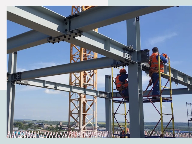 Монтаж металлоконструкций в Барнауле