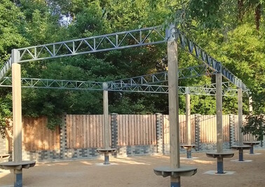 Терраса из металлоконструкций под ключ, проектирование, изготовление и монтаж от СтальСтрой-Брн